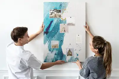 Image tableau en liège L'art de la peinture