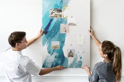 Image tableau en liège L'art de la peinture