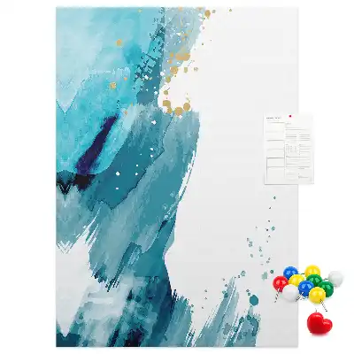 Image tableau en liège L'art de la peinture