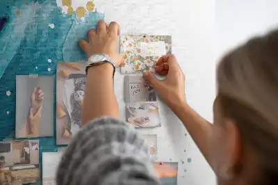 Image tableau en liège L'art de la peinture