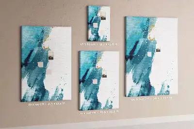 Image tableau en liège L'art de la peinture