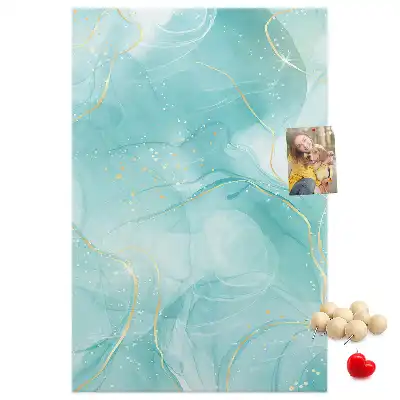 Tableau de liège décoratif Motif abstrait en marbre