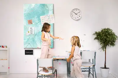 Tableau de liège décoratif Motif abstrait en marbre