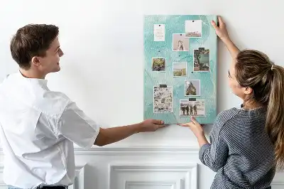 Tableau de liège décoratif Motif abstrait en marbre