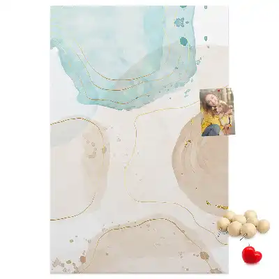 Tableau affichage liège Taches pastel