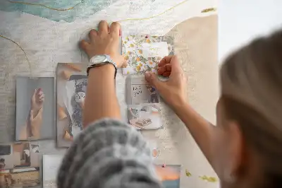 Tableau affichage liège Taches pastel