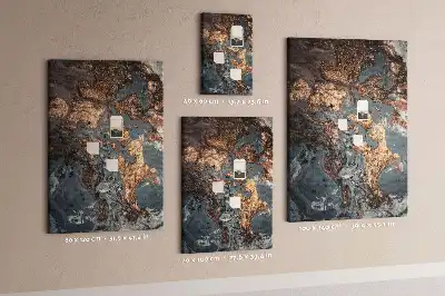 Tableau de liège décoratif Marbre artistique