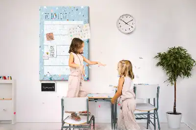 Image tableau en liège Liste de choses à faire