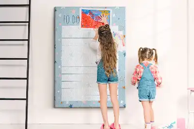 Image tableau en liège Liste de choses à faire