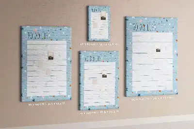 Image tableau en liège Liste de choses à faire
