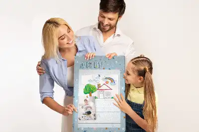 Image tableau en liège Liste de choses à faire