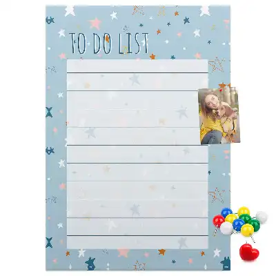 Image tableau en liège Liste de choses à faire