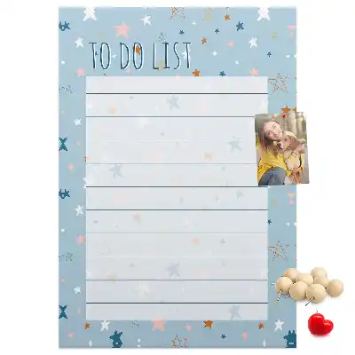 Image tableau en liège Liste de choses à faire