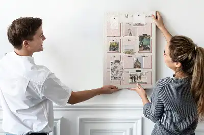 Image tableau en liège Calendrier d'anniversaire