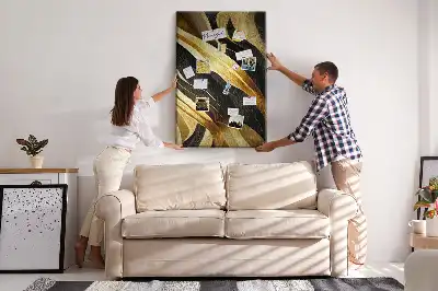 Tableau affichage liège Lignes abstraites