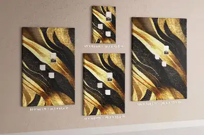 Tableau affichage liège Lignes abstraites