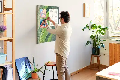 Tableau affichage liège Lignes du paysage naturel