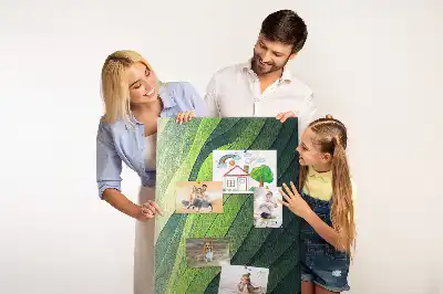 Tableau affichage liège Lignes du paysage naturel