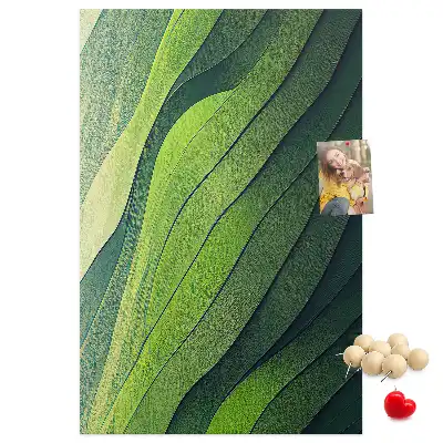 Tableau affichage liège Lignes du paysage naturel