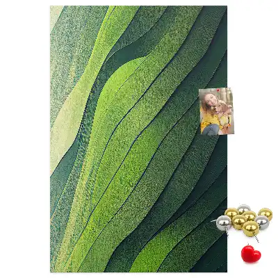 Tableau affichage liège Lignes du paysage naturel