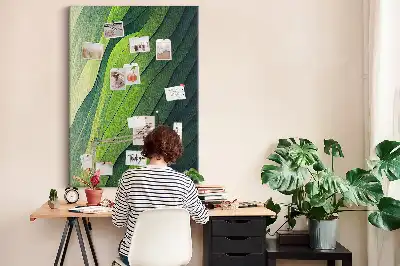 Tableau affichage liège Lignes du paysage naturel