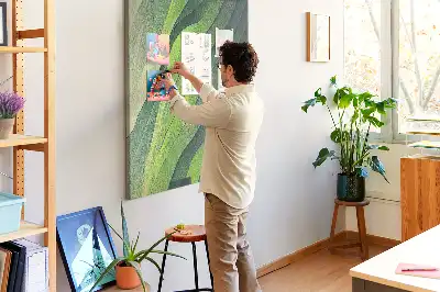 Tableau affichage liège Lignes du paysage naturel