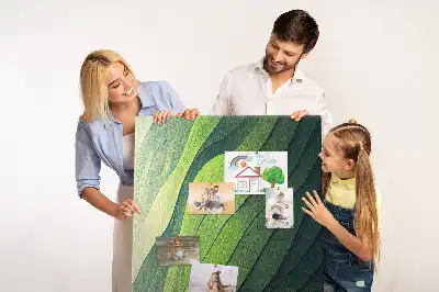 Tableau affichage liège Lignes du paysage naturel