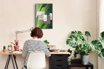 Tableau affichage liège Lignes du paysage naturel