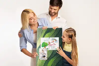 Tableau affichage liège Lignes du paysage naturel