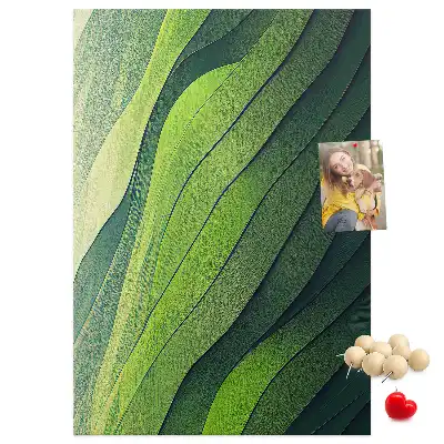 Tableau affichage liège Lignes du paysage naturel