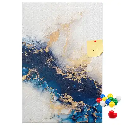 Tableau affichage liège Abstraction dans le marbre