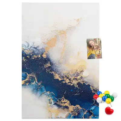 Tableau affichage liège Abstraction dans le marbre