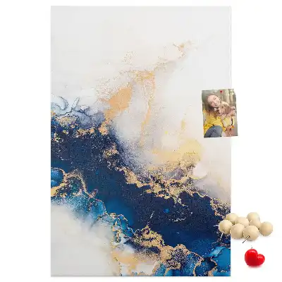 Tableau affichage liège Abstraction dans le marbre