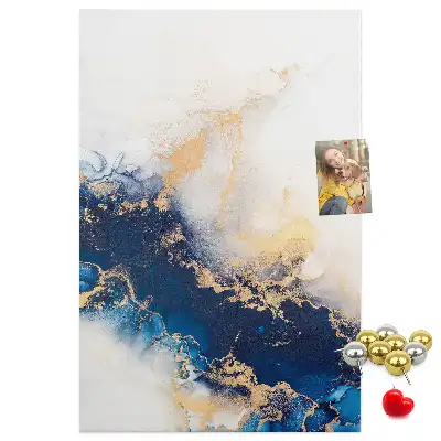Tableau affichage liège Abstraction dans le marbre