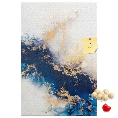 Tableau affichage liège Abstraction dans le marbre