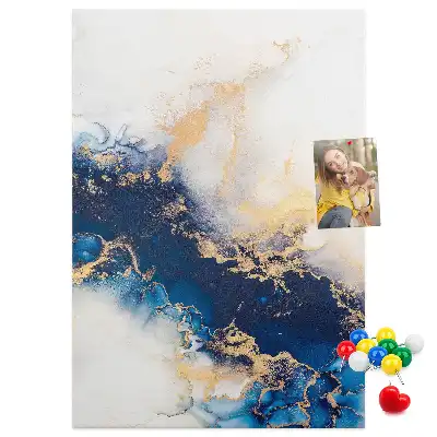 Tableau affichage liège Abstraction dans le marbre