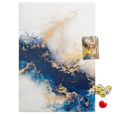 Tableau affichage liège Abstraction dans le marbre