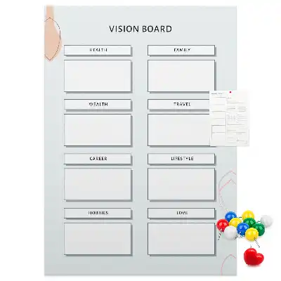 Tableau affichage liège Planificateur de santé