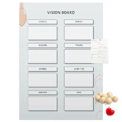 Tableau affichage liège Planificateur de santé