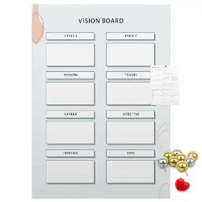 Tableau affichage liège Planificateur de santé