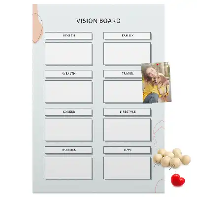Tableau affichage liège Planificateur de santé