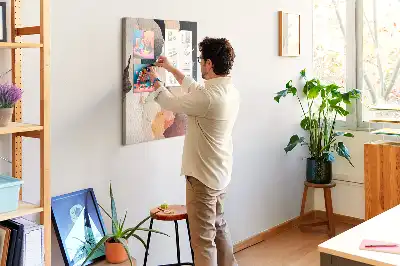 Image tableau en liège Vue abstraite