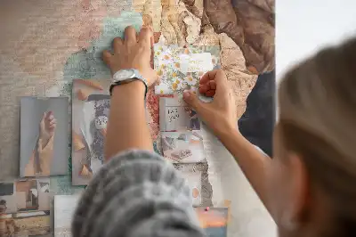 Tableau de liège décoratif Taches abstraites