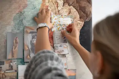 Tableau de liège décoratif Taches abstraites