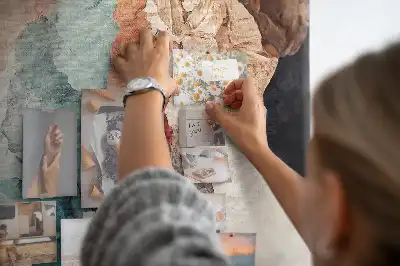 Tableau de liège décoratif Taches abstraites