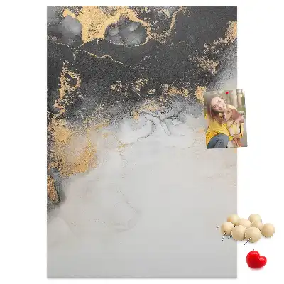 Image tableau en liège Abstraction du marbre