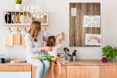 Tableau affichage liège Structure en bois