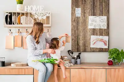 Tableau affichage liège Structure en bois