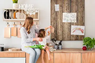 Tableau affichage liège Structure en bois