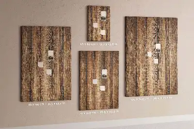 Tableau affichage liège Structure en bois